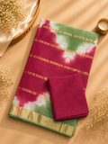 Trendy Ten Patti Saree  Elegan double shade sarees