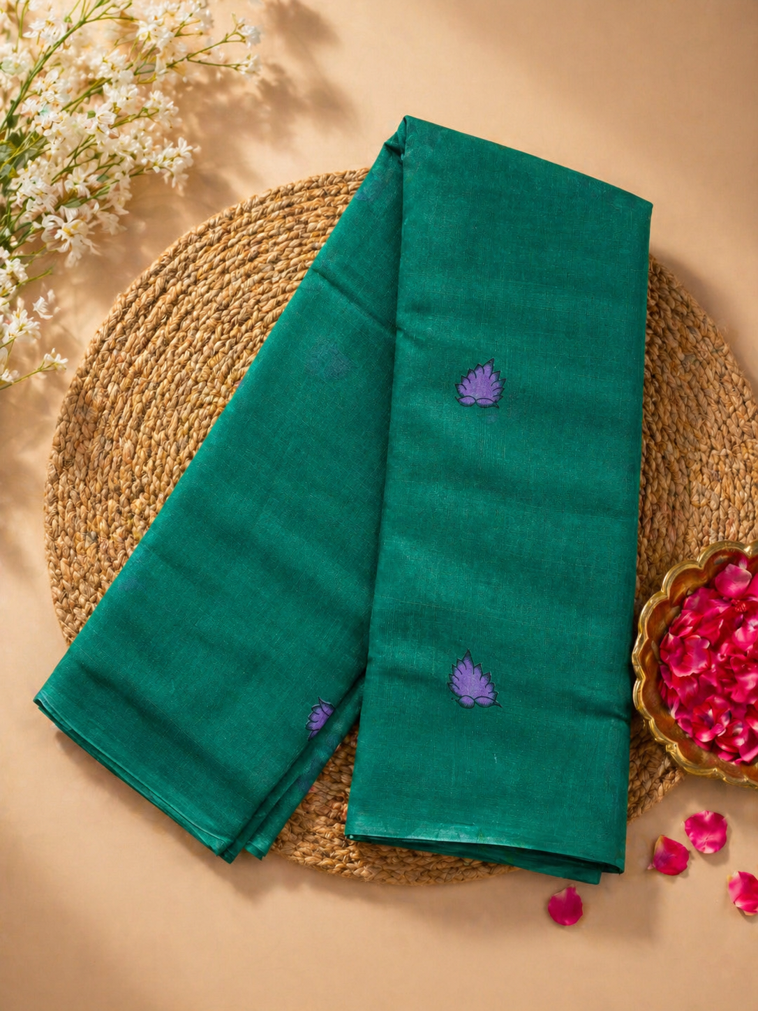 Soft and Comfort premium linen saree💫
