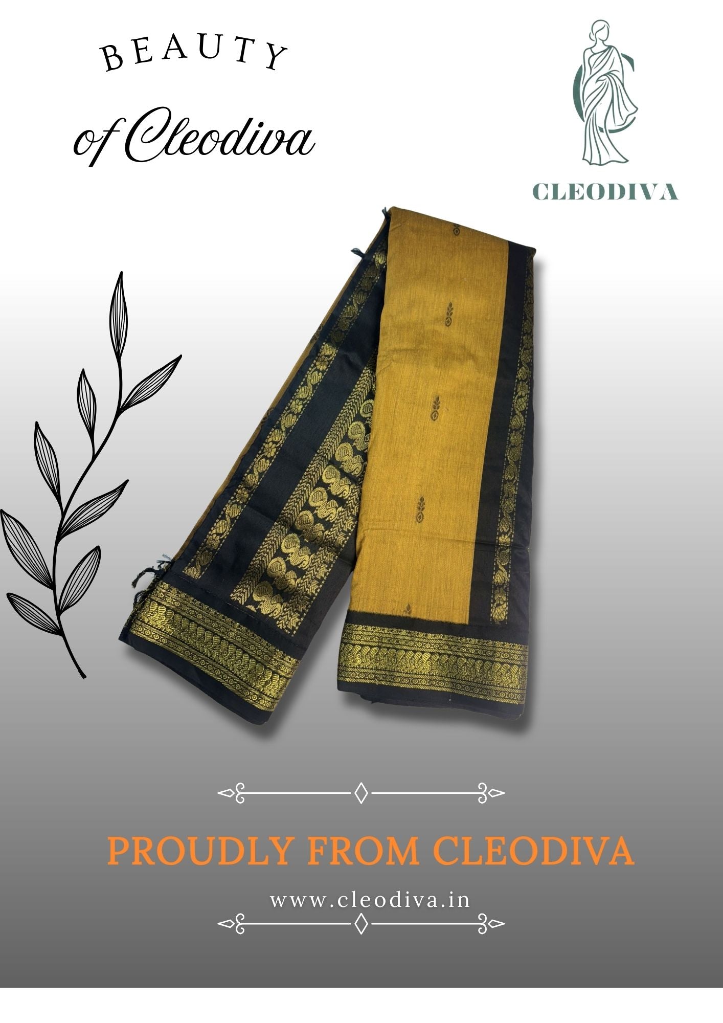 Premium Elegant Kalyani Cotton Saree 🌼✨