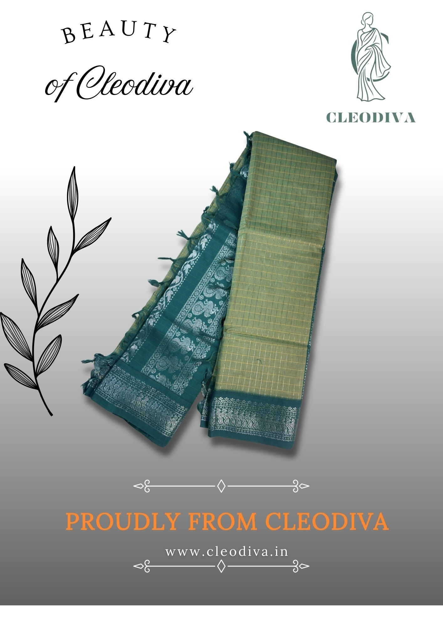 Premium Elegant Kalyani Cotton Saree 🌼✨