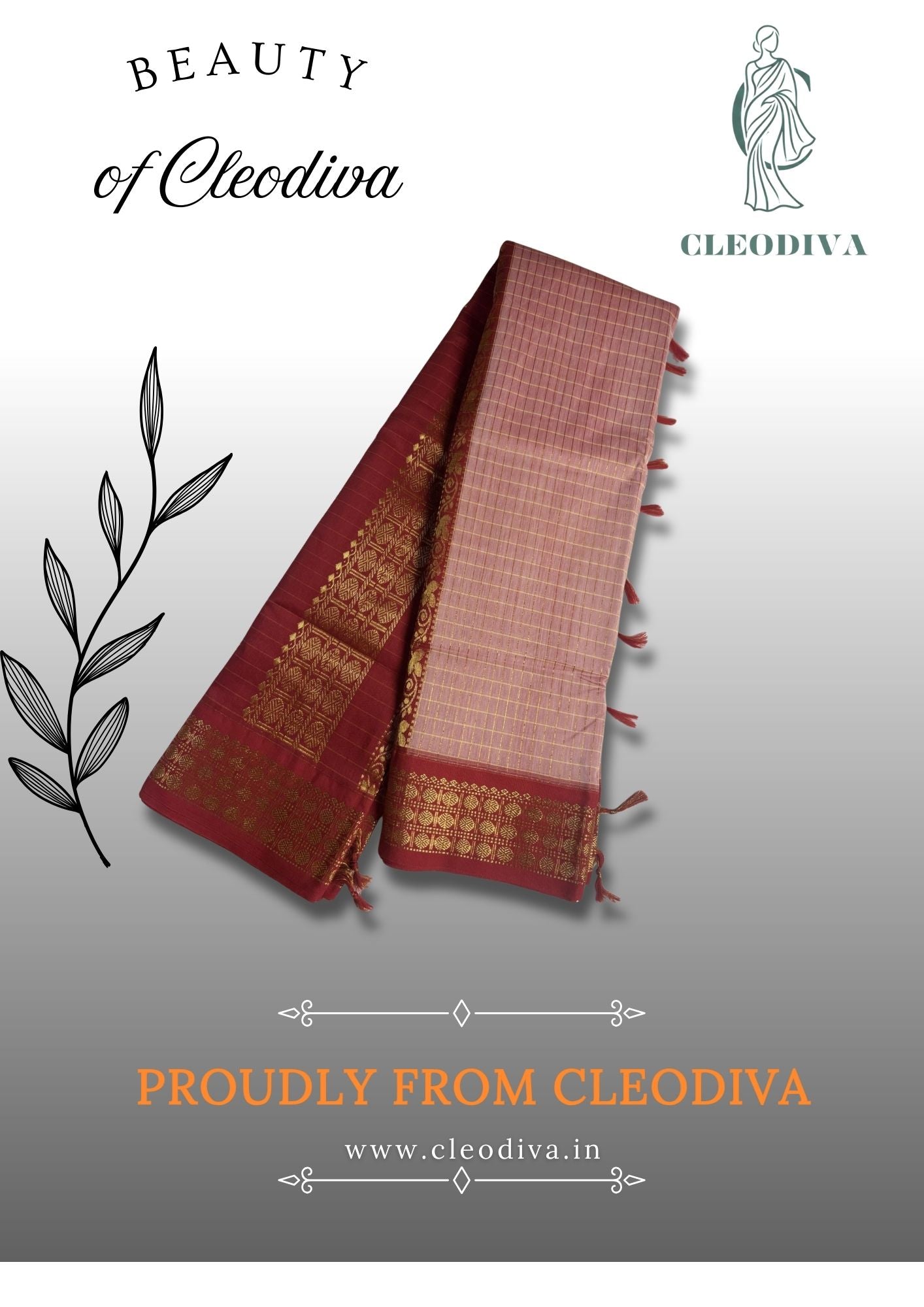 Premium Elegant Kalyani Cotton Saree 🌼✨