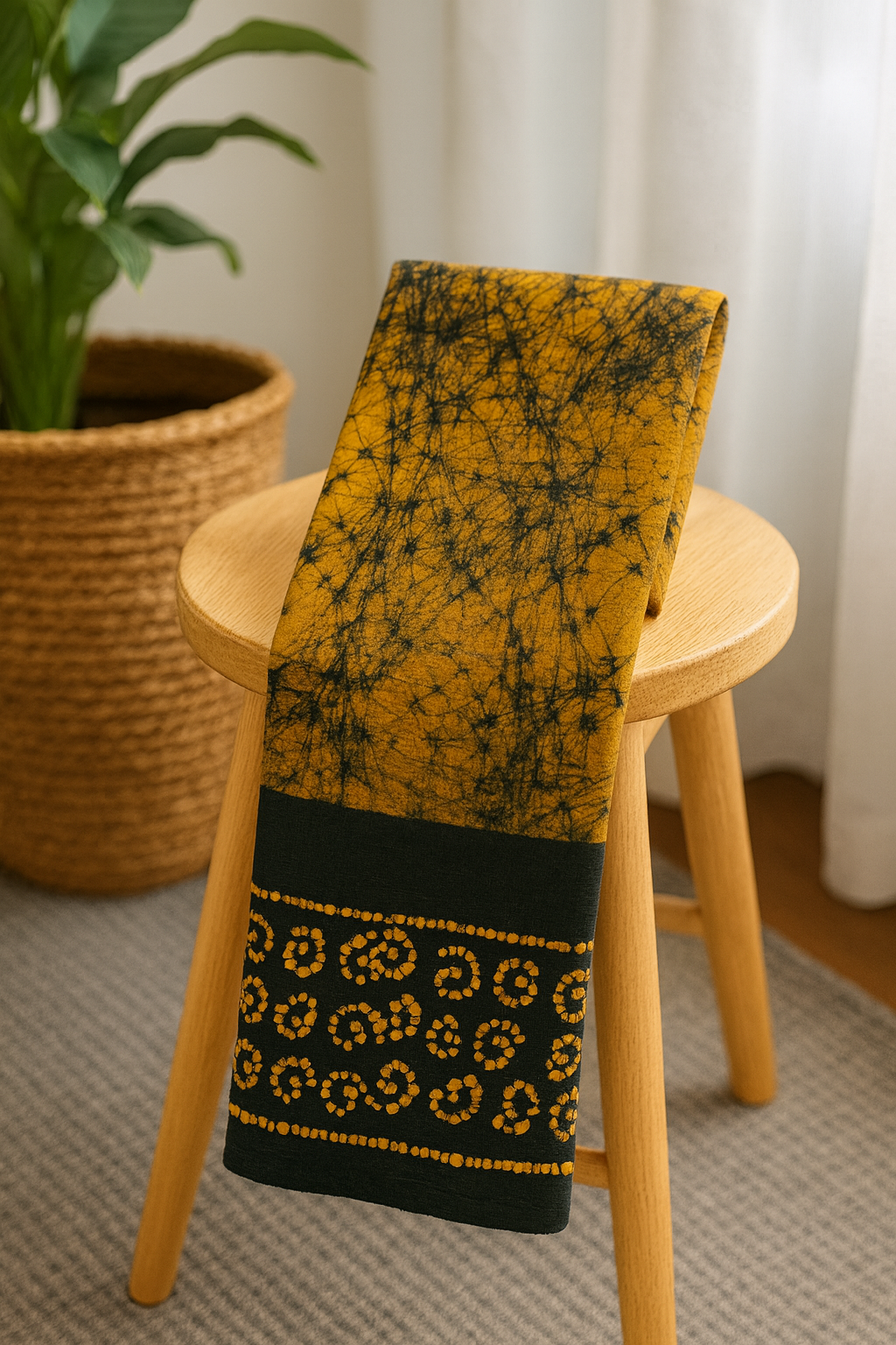 Premium Betstick Cotton Batik Saree ✨