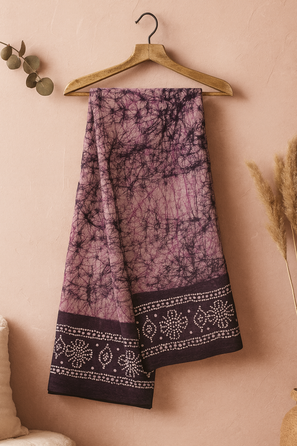 Premium Betstick Cotton Batik Saree ✨