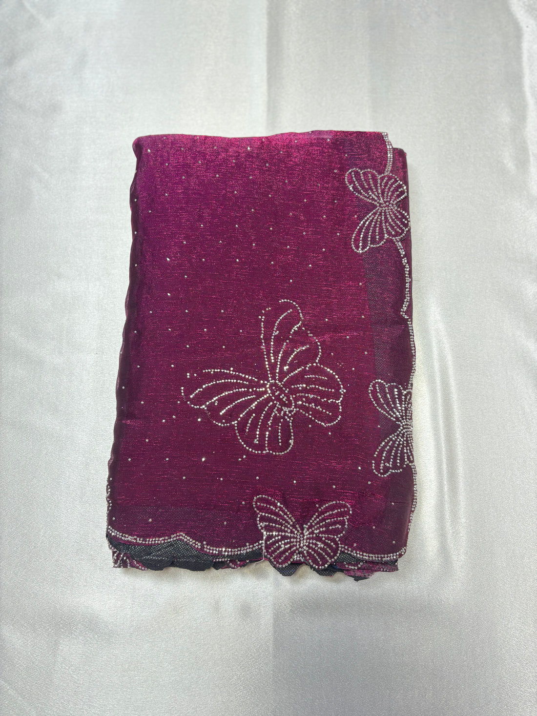 Premium quality Space silk butterfly border