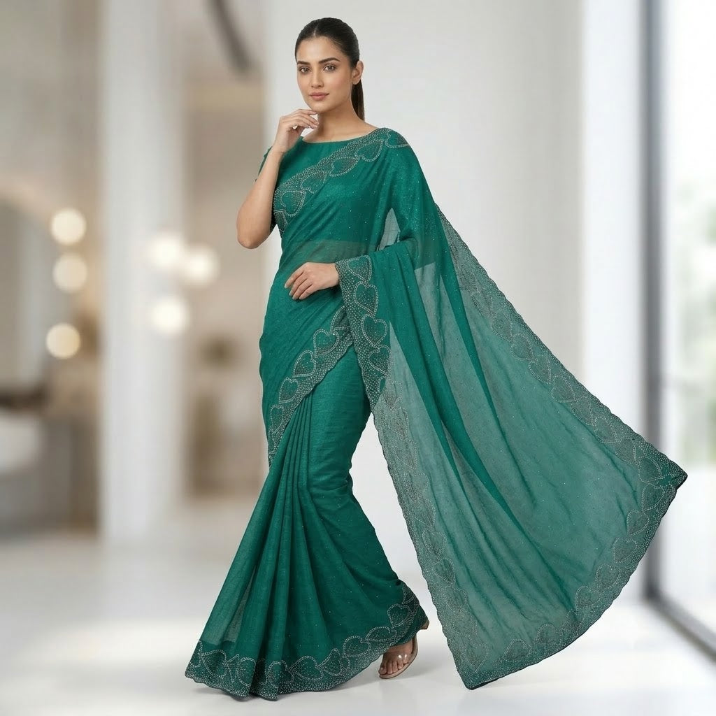 space silk heart shape
