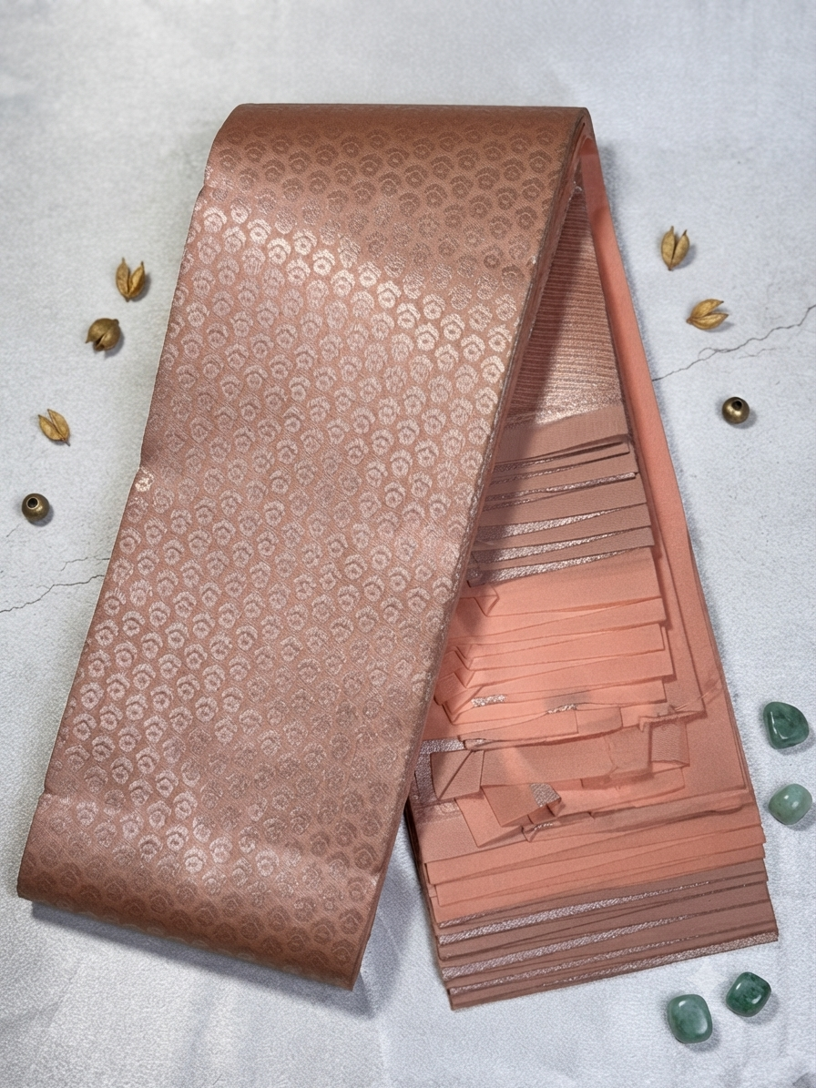 Premium Silk saree-Dusty Rose Pink